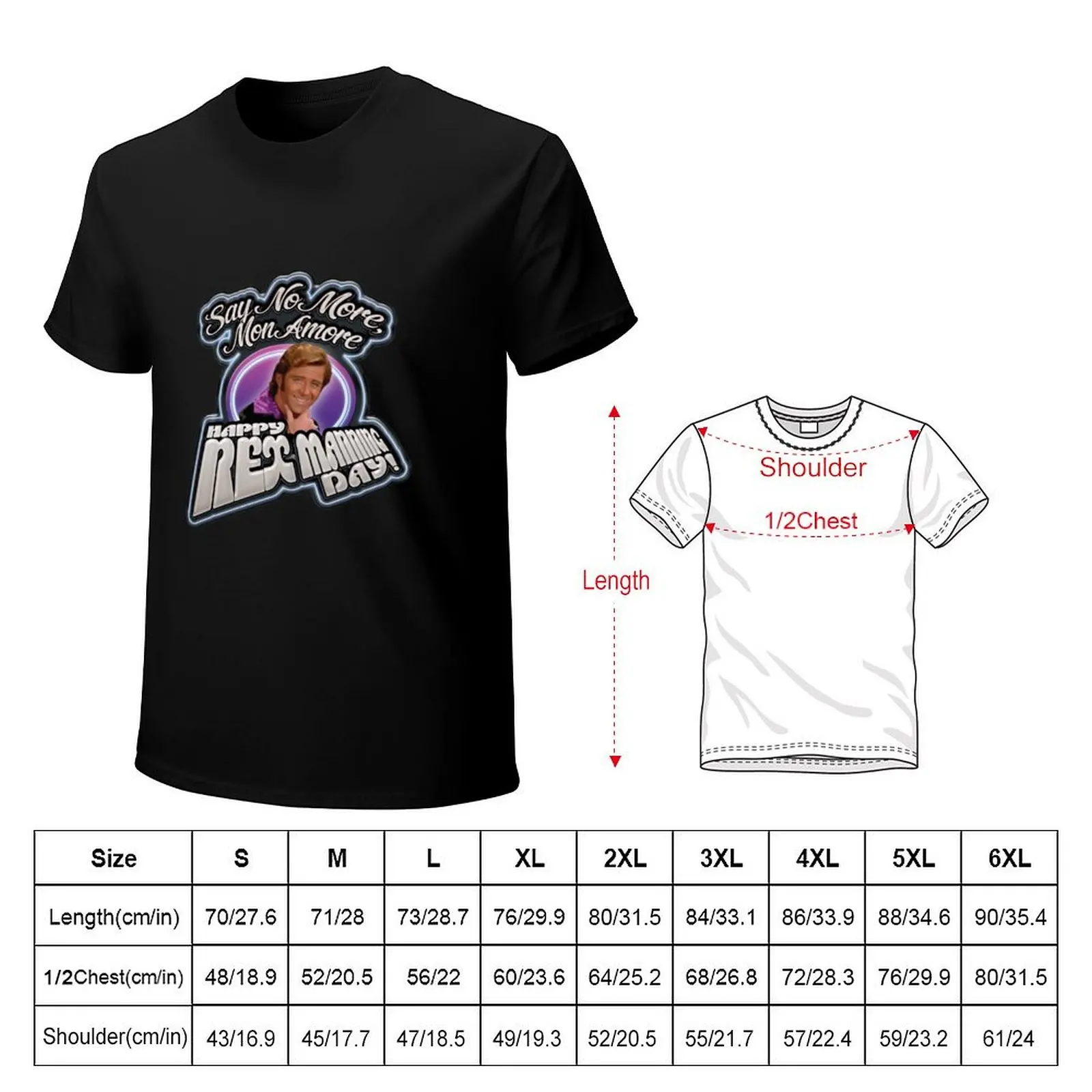 Rex Manning T-Shirt Urban Style Print T-Shirt