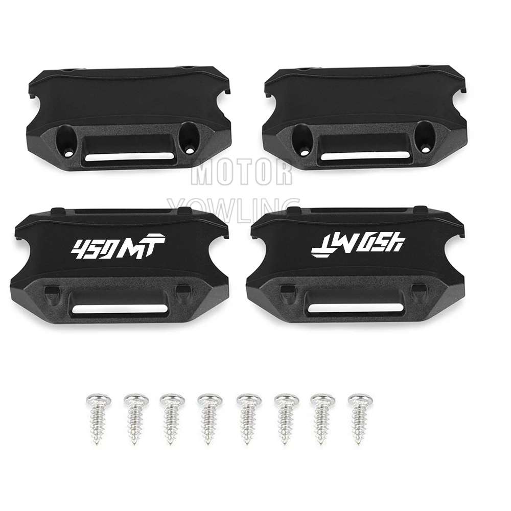 Motorcycle Bumper Engine Guard Protector Block 25mm Crash Bar Decorative For CFMOTO CF MOTO 450MT 450 MT MT450 2024 2025 2026