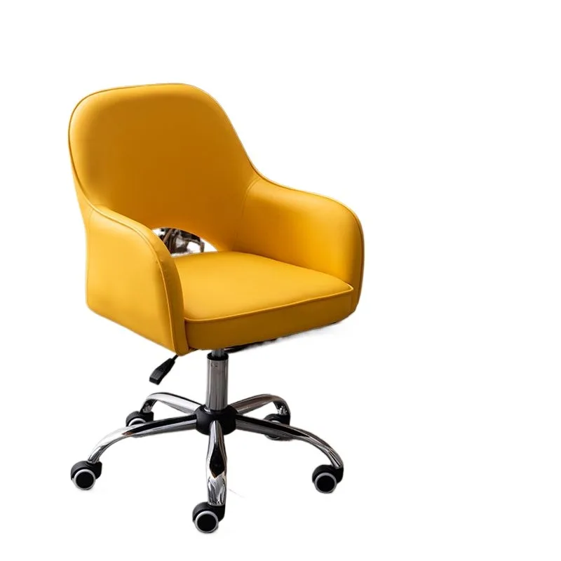 

Офисный стул, сиденье для домашнего кабинета, табурет со спинкой для спальни, вращающийся стул с подъемником для встреч