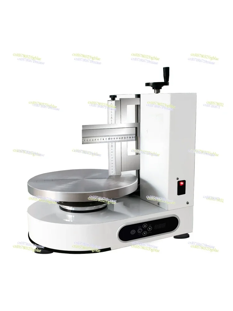 Cake spattering machine Automatic intelligent birthday cake spreader Embryo machine Bakery cream machine Equipment artifact