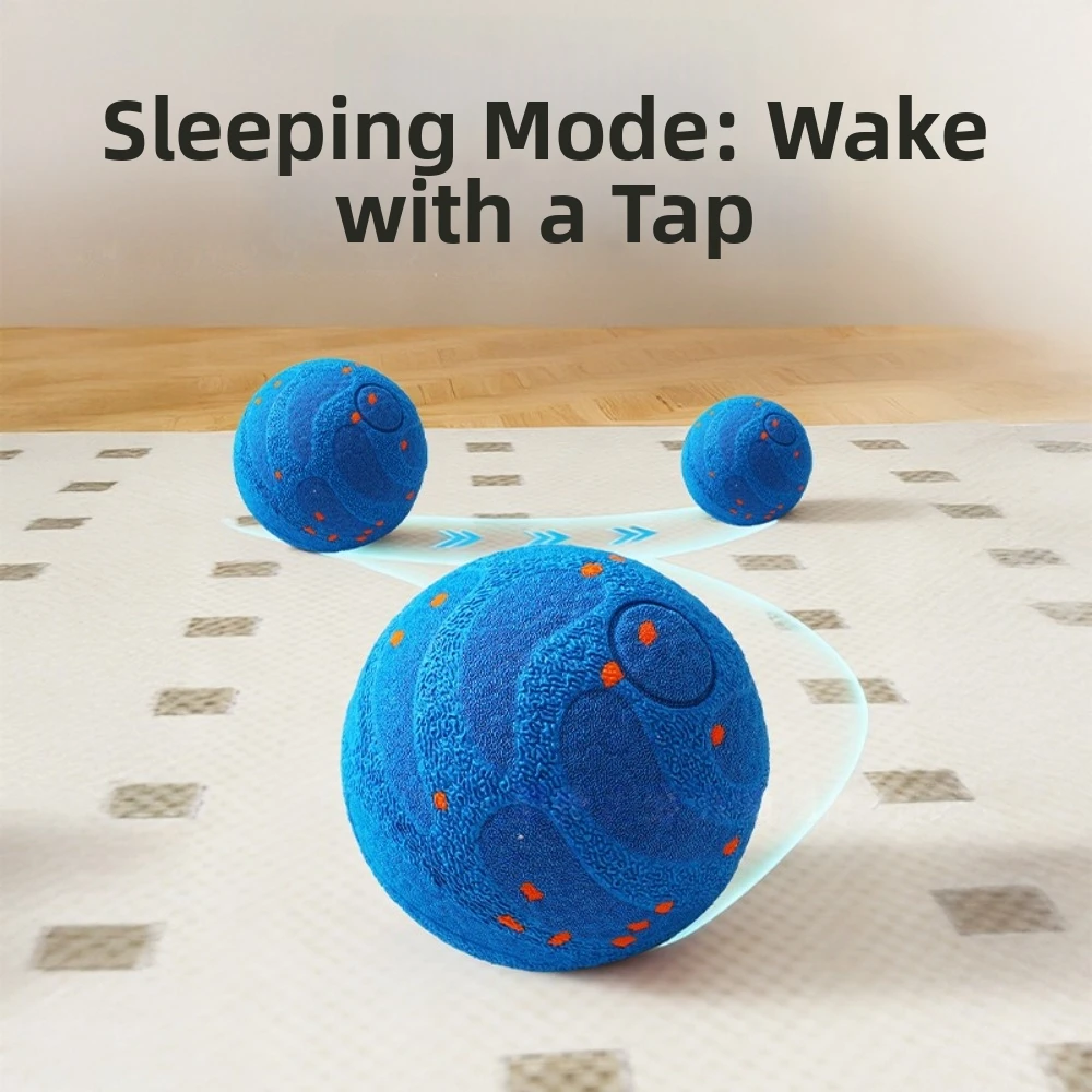 E-TPU製、自動で転がる、防水機能付き、充電式、長寿命バッ - Automatic Moving Dog Ball のレビューと価格