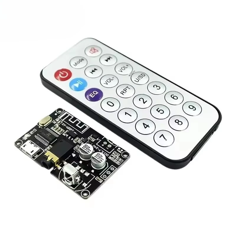 Mini Bluetooth Stereo Audio Decoder Module Bluetooth 4.1 5.0 Wireless Audio Receiver Board AUX Output For LM386 Digital Amp