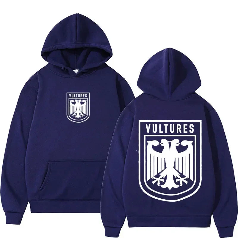 

Мужские и женские модные винтажные пуловеры в стиле хип-хоп, толстовка, повседневные флисовые толстовки, уличная одежда, рэпер, Kanye West Vultures, толстовка с логотипом