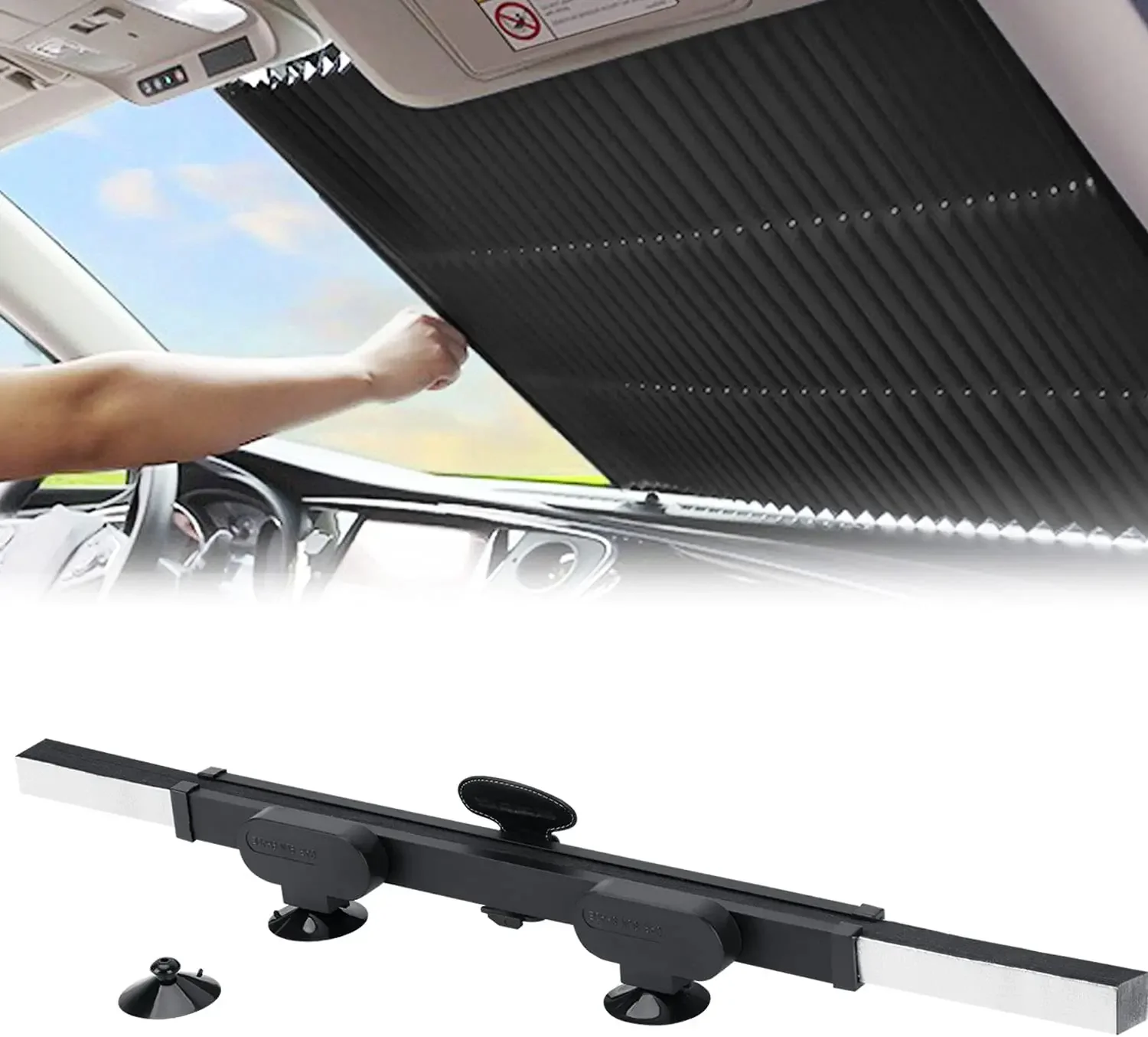 Wholesale 2023 The latest retractable fixed-mount car front windshield visor For the Tesla Model 3