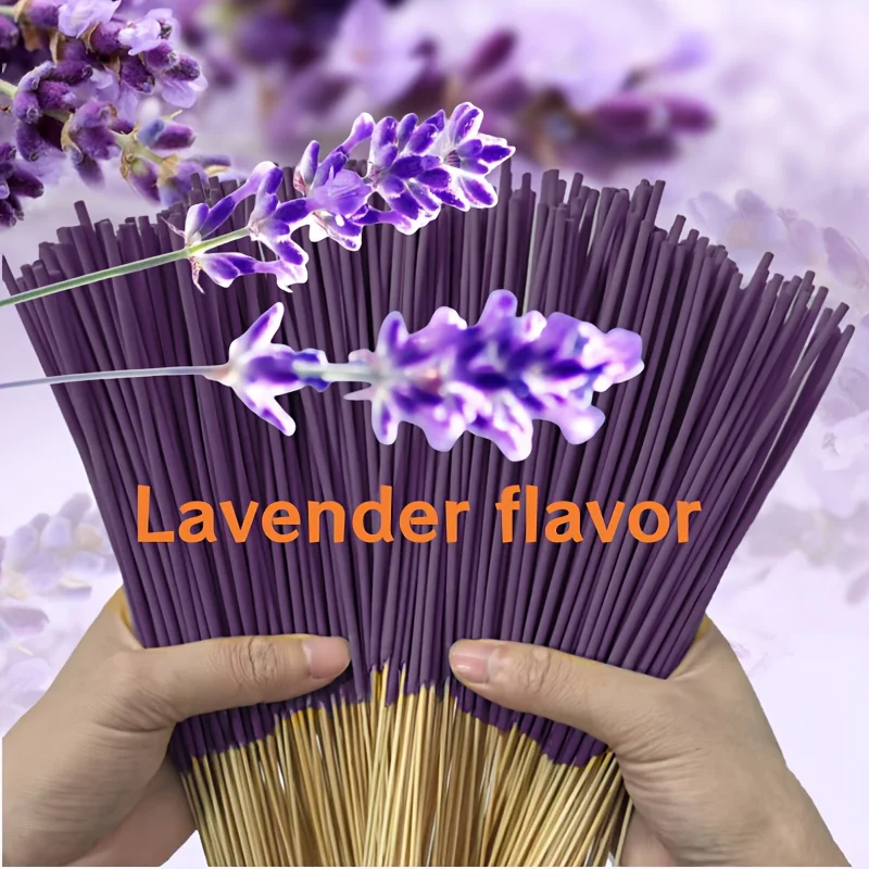 Long-Lasting Lavender Essential Oil Soaking Aromatherapy Sticks, Available in Packs of 42/92/184/368, Lasting for 45 Minutes. They Provide a Refreshing Summer Scent, Suitable for Home Use, Camping, and Outdoor Activities, While Also Purifying the Air, Making Them Ideal for Christmas and Thanksgiving.