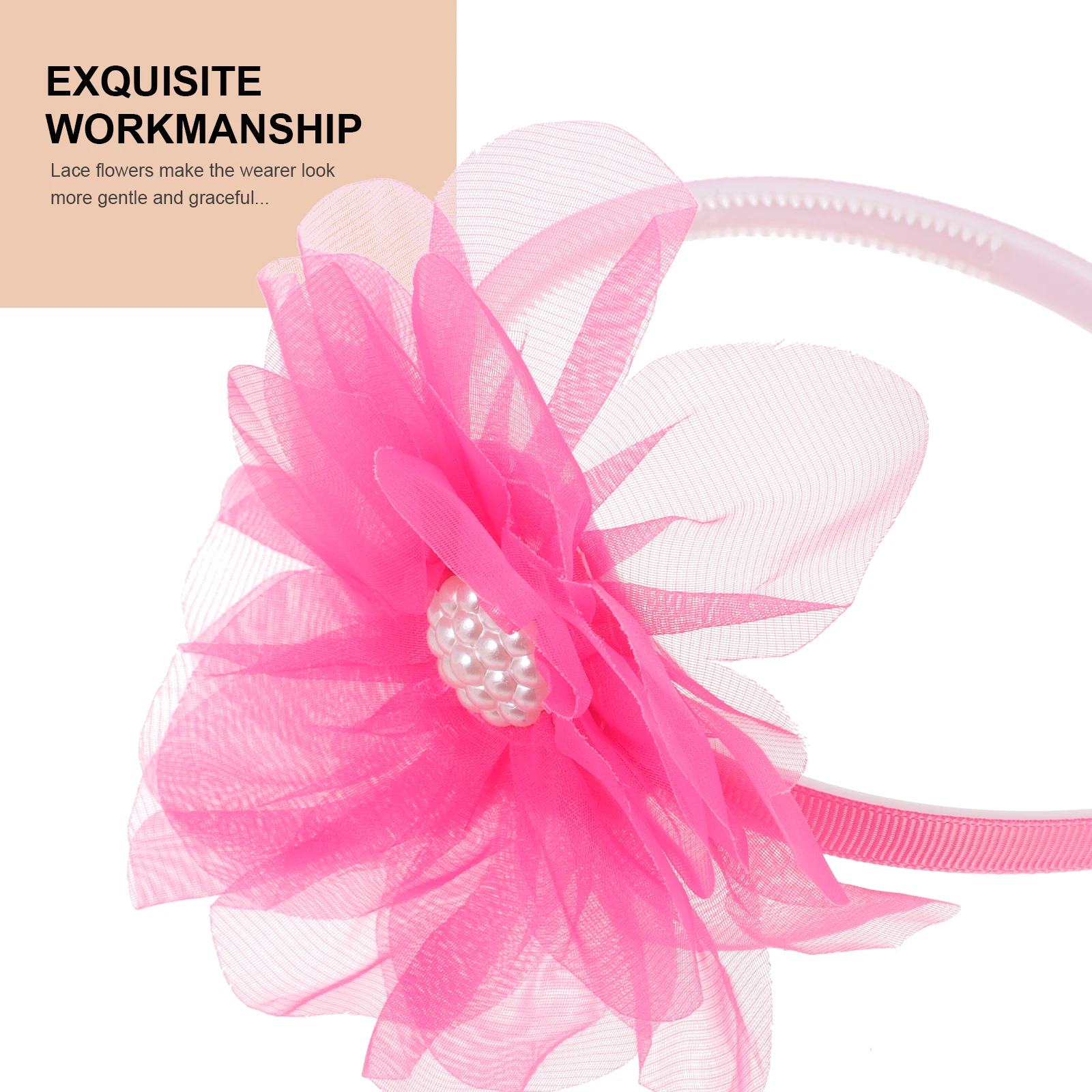 

4pcs Floral Flower Headb Kids Hair Decor Lovely Hair Accessories Children Party Performance Costumes Halloween Props