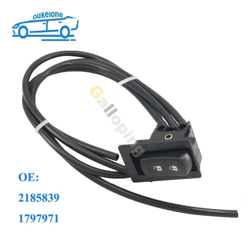 Para camión Scania Scania K con manguera interruptor de bloqueo de dirección caja de cambios discreta Control interruptor botón accesorios de coche 2185839 1797971