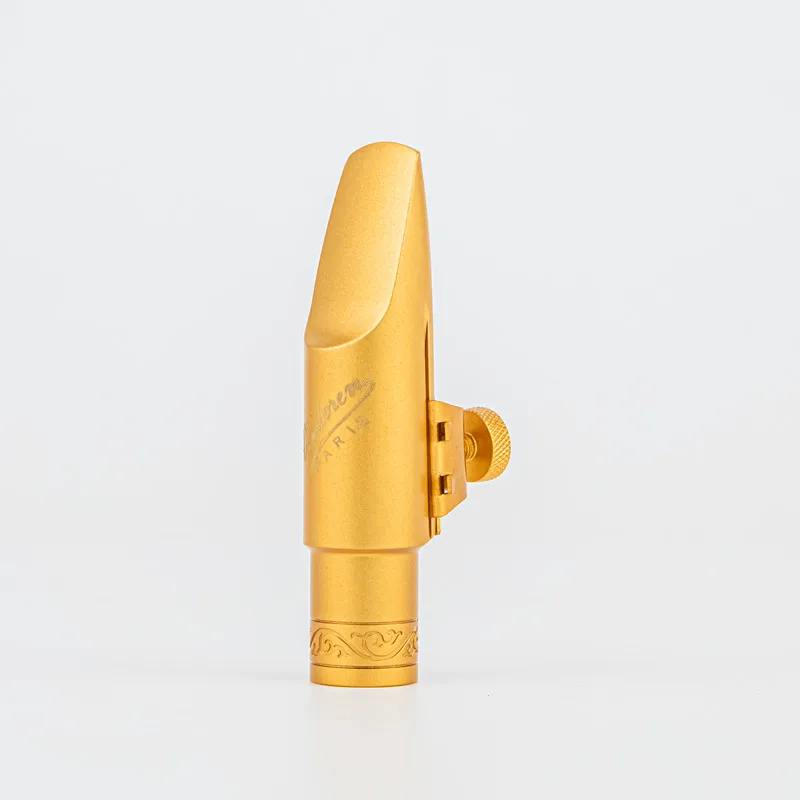 High Quality Professional Tenor Soprano Alto Saxophone Metal Mouthpiece V16 Gold Plating Sax Mouth Pieces Accessories Size 56789