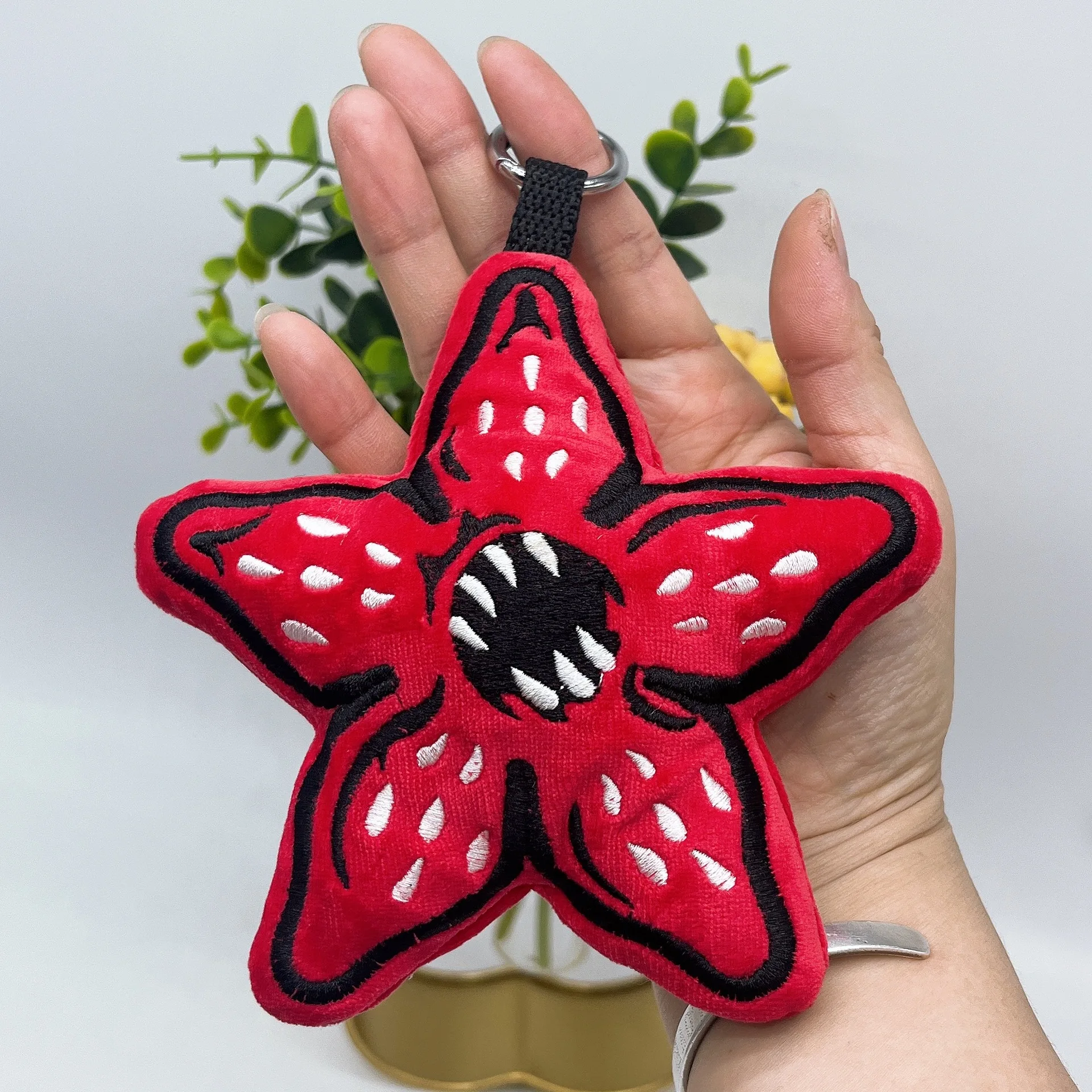 Niedliches Demogorgon Plüschtier Weiche Plüschpuppe Cartoon-Spiel-inspirierte Figur, Süßes Geschenk für Kinder Jungen & Mädchen Geburtstagsgeschenk