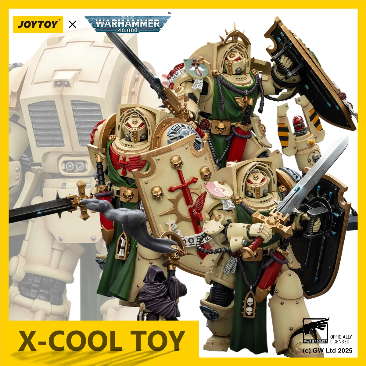 JOYTOY ウォーハンマー40K アクションフィギュア 1/18 ダークエンジェルズ デスウィングナイト アニメフィギュア 可動関節付き コレクションモデル玩具