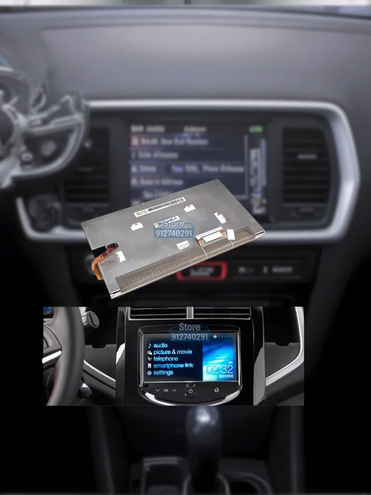 LA070WV1-TD05 Oryginalny 7-calowy panel wyświetlacza LCD do nawigacji GPS w samochodach Opel Adam z lat 2013-2018 LA070WV1(TD)(05) LA070WV1 TD05 — zdjęcie produktu 6