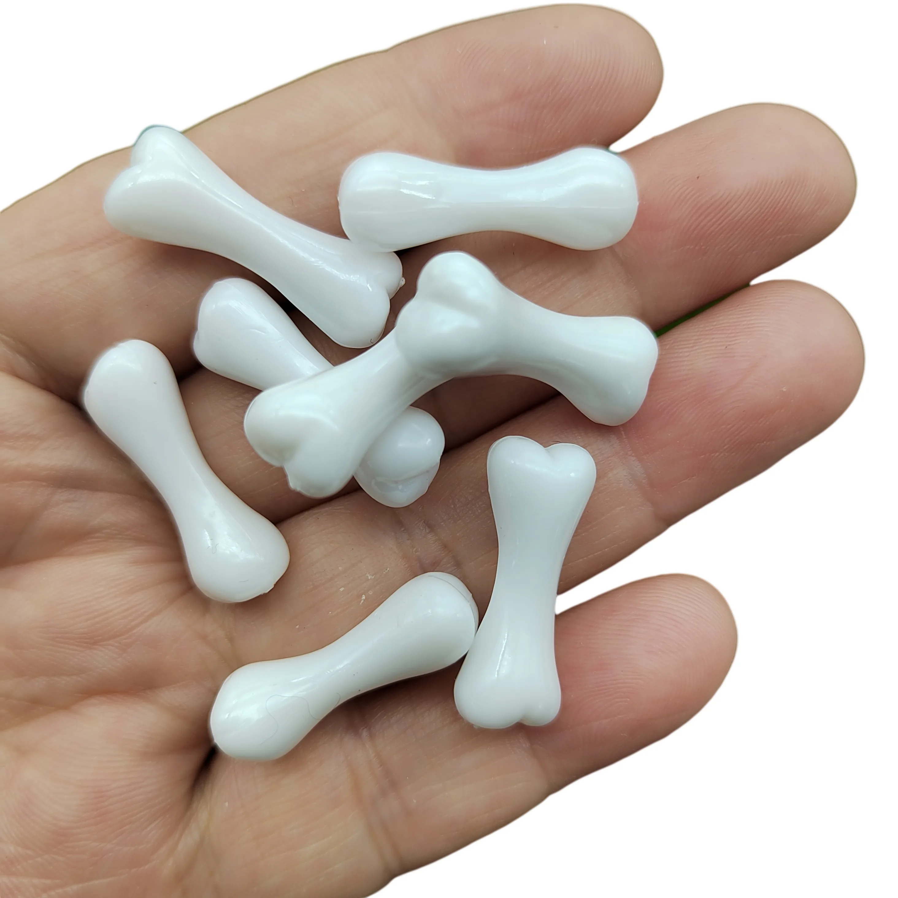 Halloween Plastic Simulation Savage Small Bones White Ivory Bones For Halloween Party Prop  Room Bar Decoration