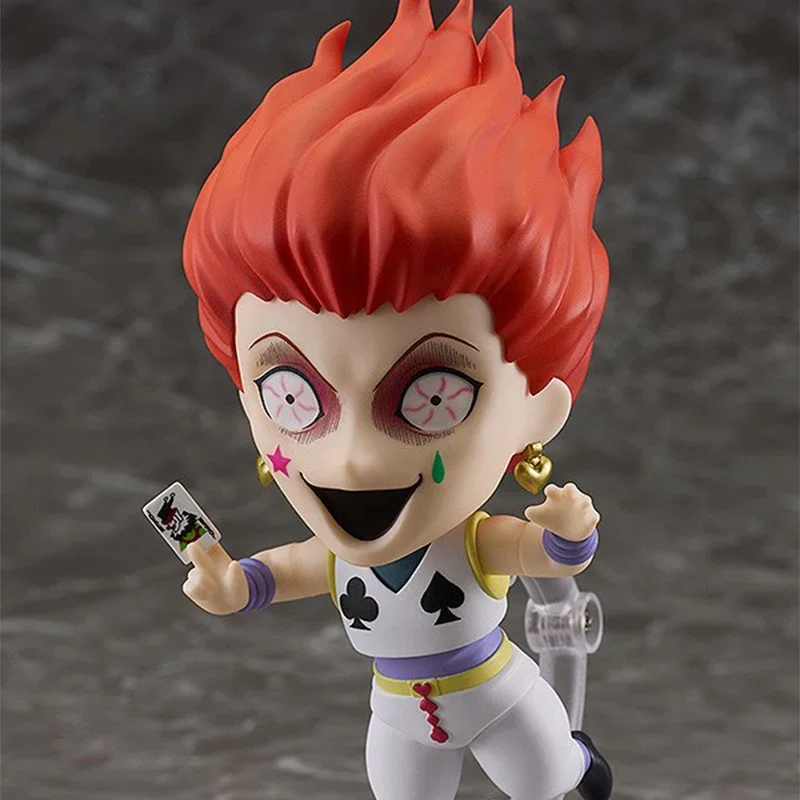 Figura Anime Hunter×hunter Hisoka # 1444 Hisoka Action Figures Modello mobile Versione Q Collezione in PVC Bambola Periferia Giocattolo per bambini