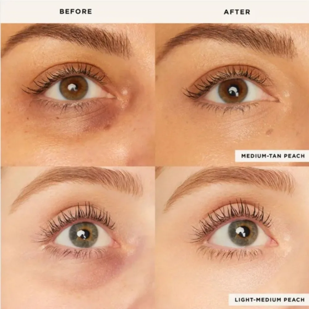 Wasserdichter farbiger Ton CC Undereye Corrector Feuchtigkeitsspendender, langanhaltender Augen-Concealer, deckt Augenringe ab, Kosmetik