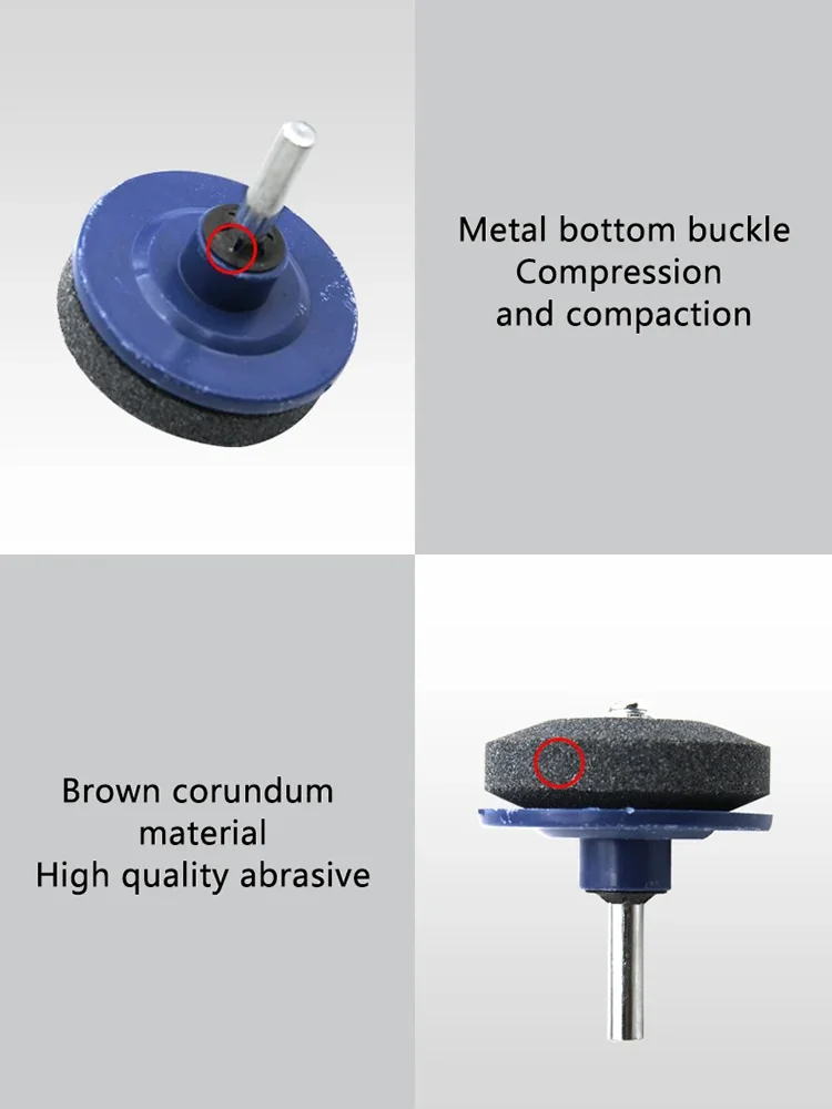 Blade Sharpener Grinding Stone Electric Knife Sharpener Wind Power Mower Wear Resistant Knife Sharpener Grinding Head Tool