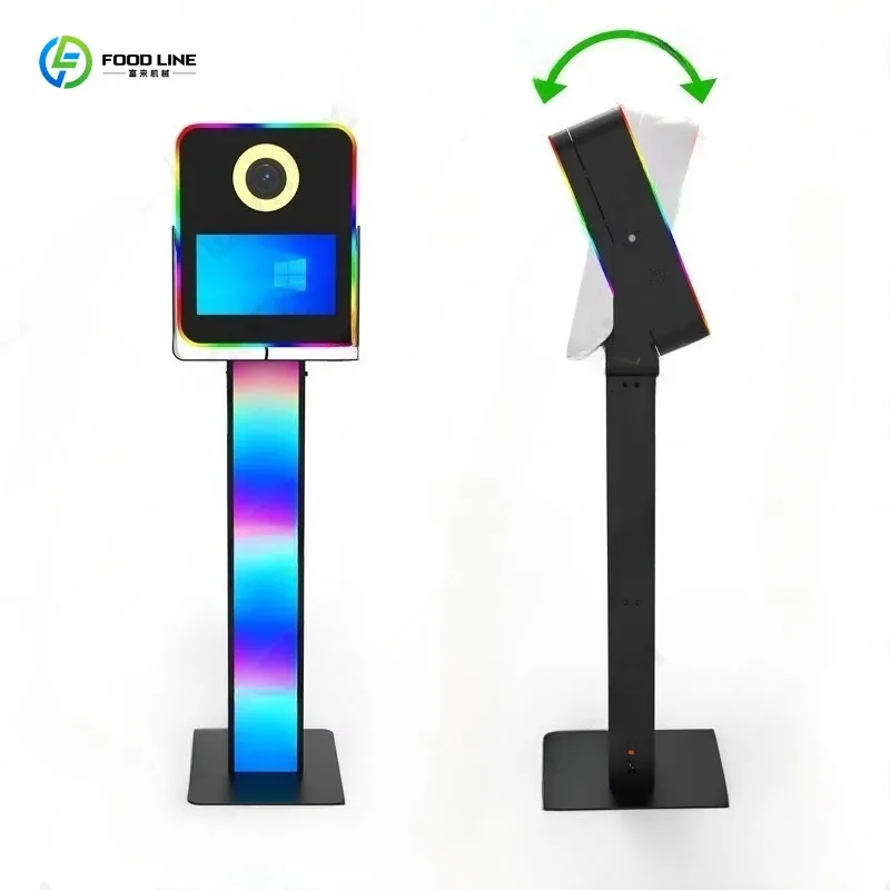 

Customized 15.6inch Photo Booth Kiosk Selfie Machine Instant Printing Touch Screen Event Party Commercial Use