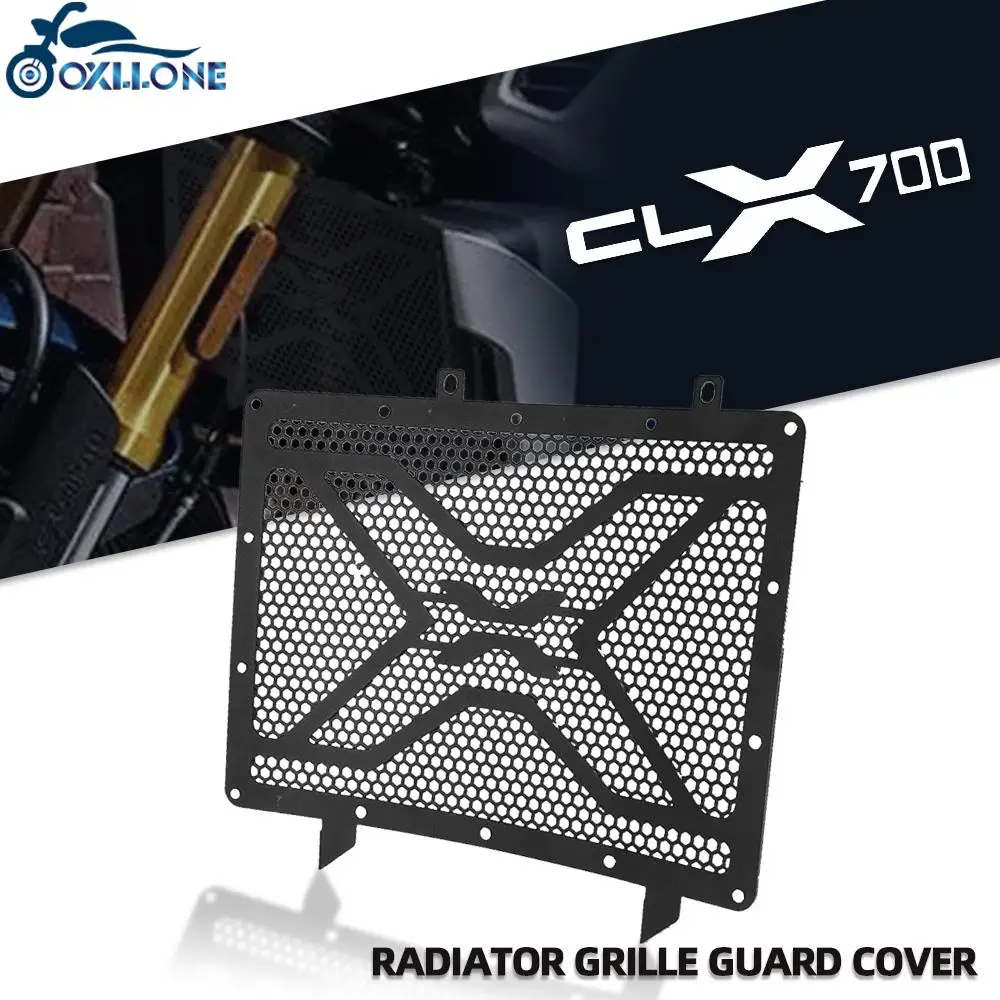 

Motorcycle Accessories ALUMINIUM Radiator Grille Guard Cover FOR CFMOTOR CF MOTOR CLX-700 CLX700 CLX 700 700CLX 2020 2021 2022