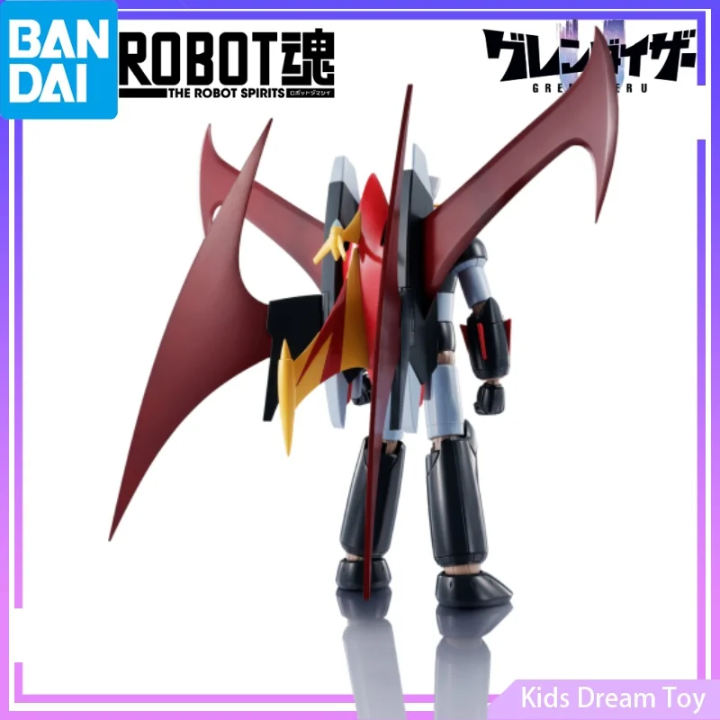 Bandai en Stock Original THE ROBOT SPIRITS [SIDE SUPER] Mazinger X & Jet Scrander Anime figuras de acción juguetes coleccionables modelo regalo