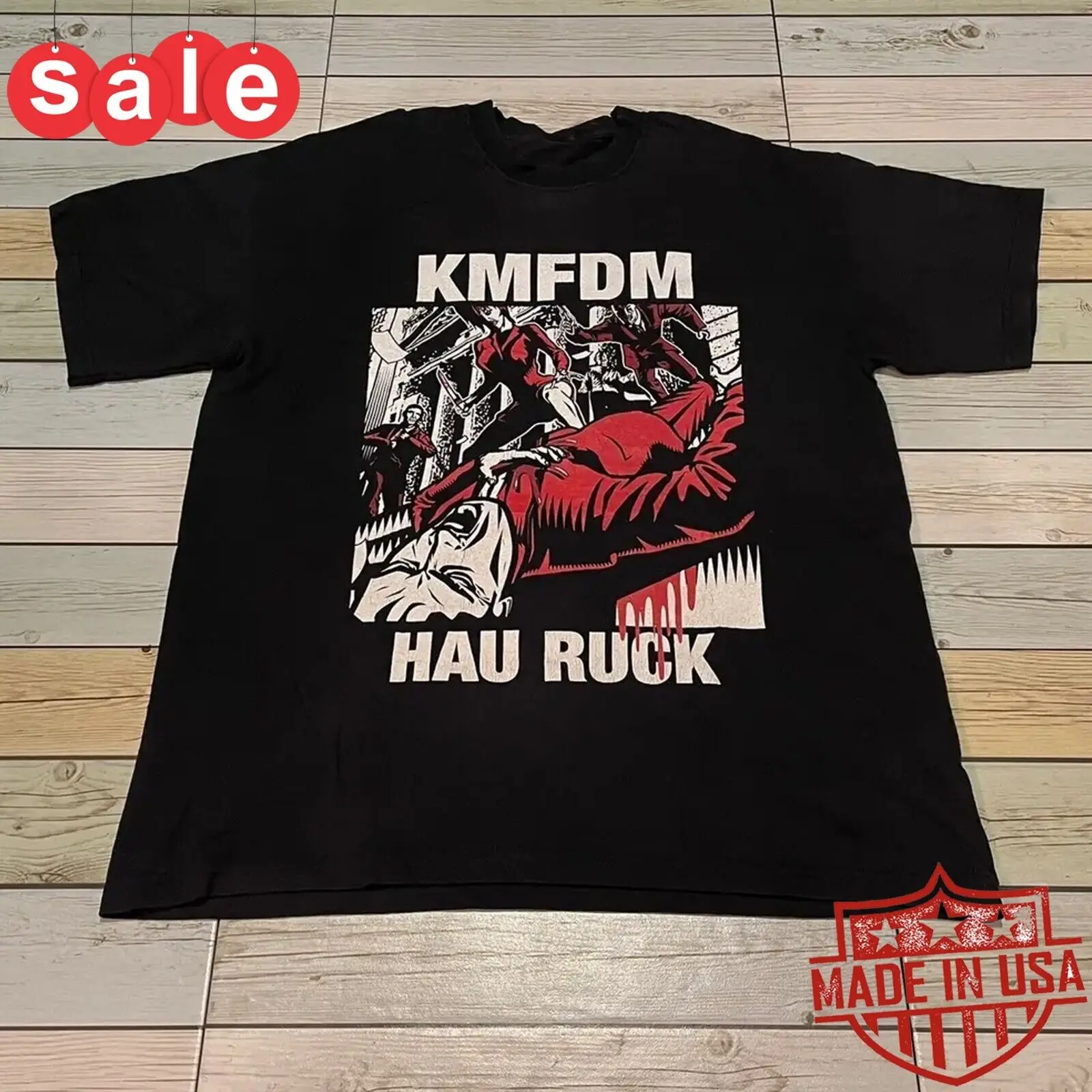 

New KMFDM Band Tour Gift For Fans Unisex S-5XL Shirt 1LU1100