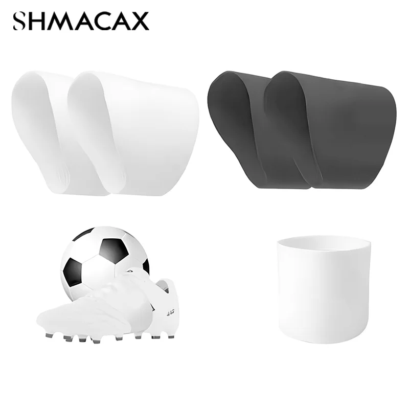 Soccer Lace Bands Silicone Youth Soccer Cleat Lace Cover Shoelaces Covers Sports Accessory For Football Baseball Shoes