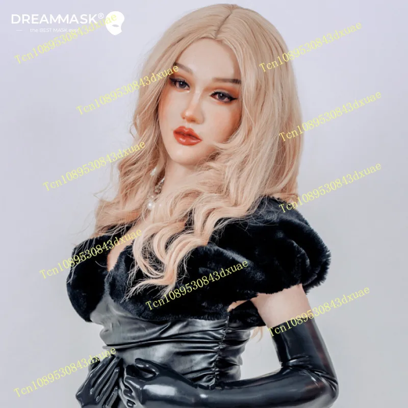 Dms|m25|qian|goddess special makeup|silicone headgear cross-dressing cos