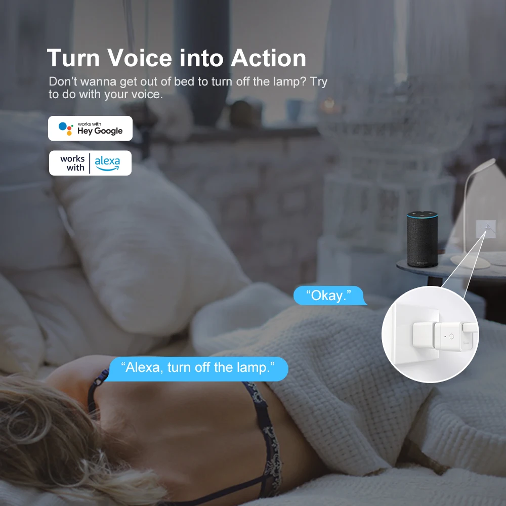 SONOFF Micro 5V USB WiFi 스마트 어댑터 무선 eWeLink APP 제어 Google Alexa 음성 제어 스마트 타이밍 스위치 미니 어댑터