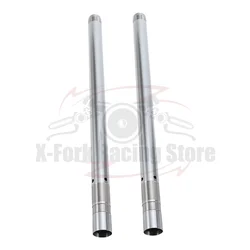 Front Fork Inner Tubes Pipes For HONDA X-ADV 750 2017-2021 2018 2019 2020 41x678mm Chrome Legs Brake Suspenon Shock Bars Pair