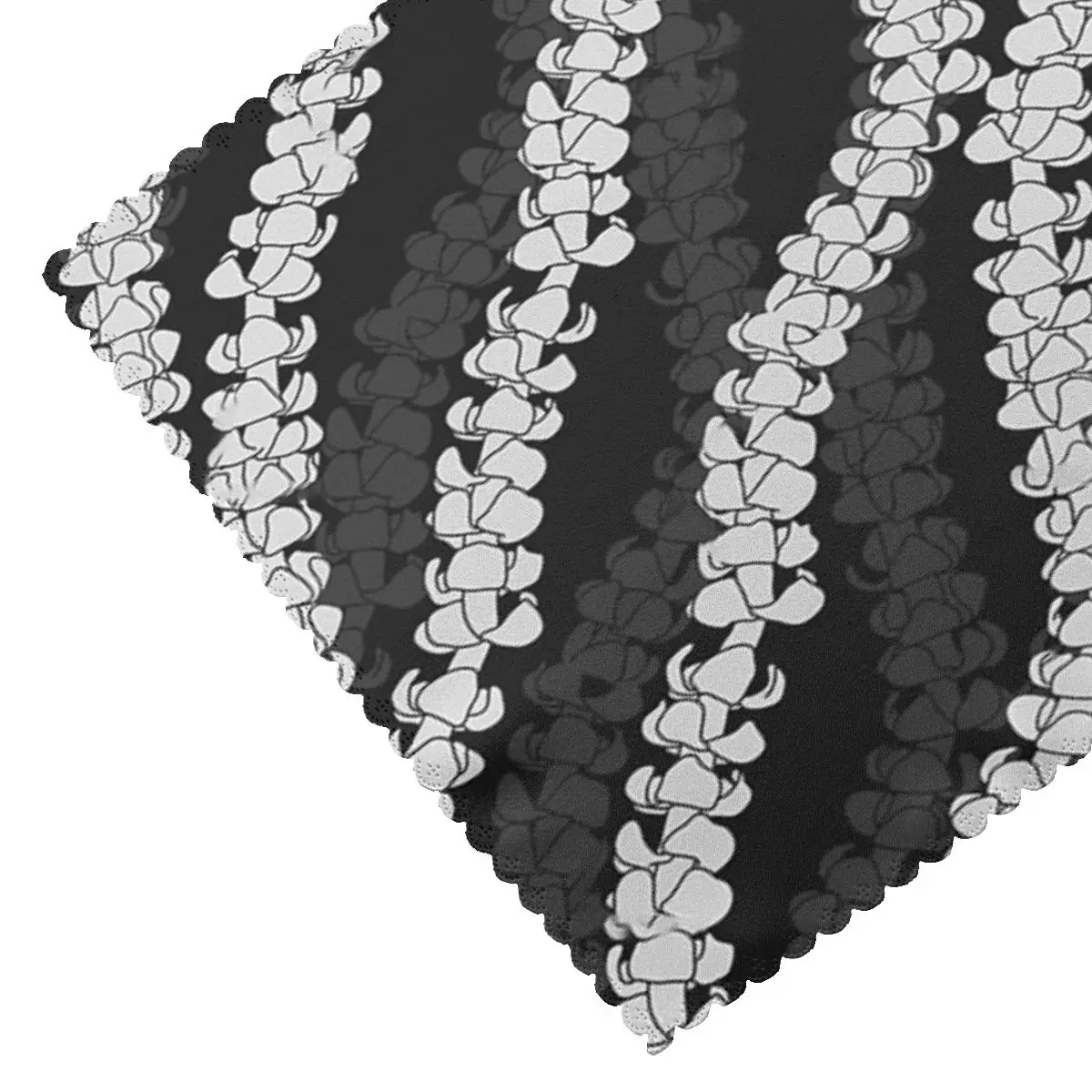 Puakenikeni Single Leis On Turquoise Placemat Non-Slip Plate Mat for Dining Table Bowl Coaster Home Decor Absorbent Mats