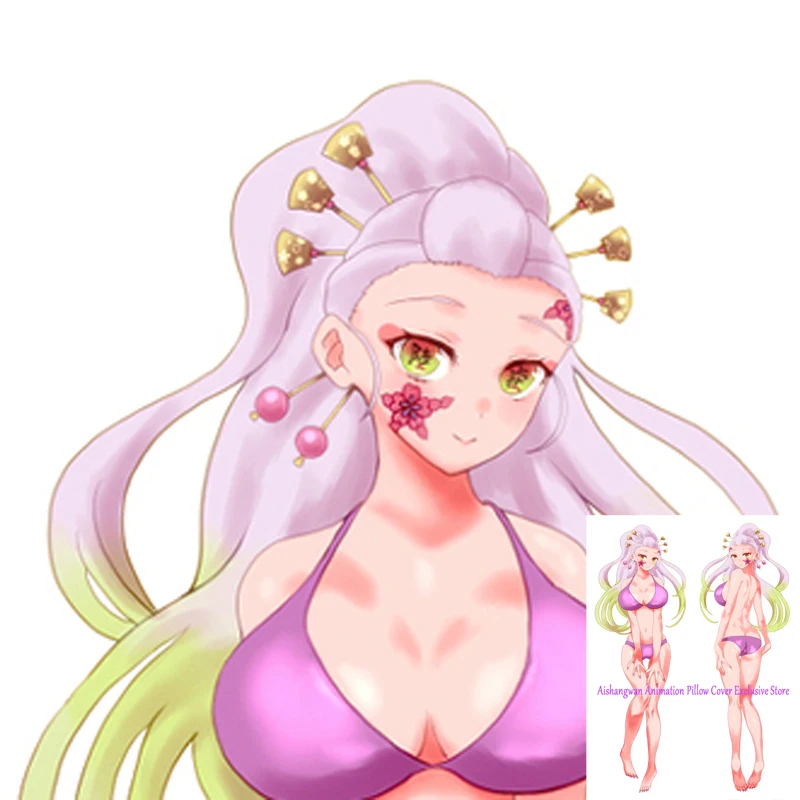

Dakimakura Anime Pillow Cover Seduce Beautiful Women With Giant Breasts Double Sided Print 2Way Bedding Festival Gifts Gifts