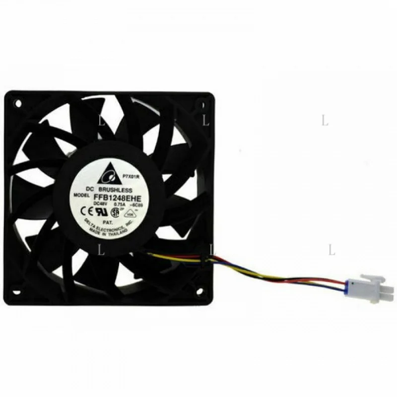 L untuk Delta 48V 0.75A DC Brushless Axial Flow Fan FFB1248EHE MODEL -6J67