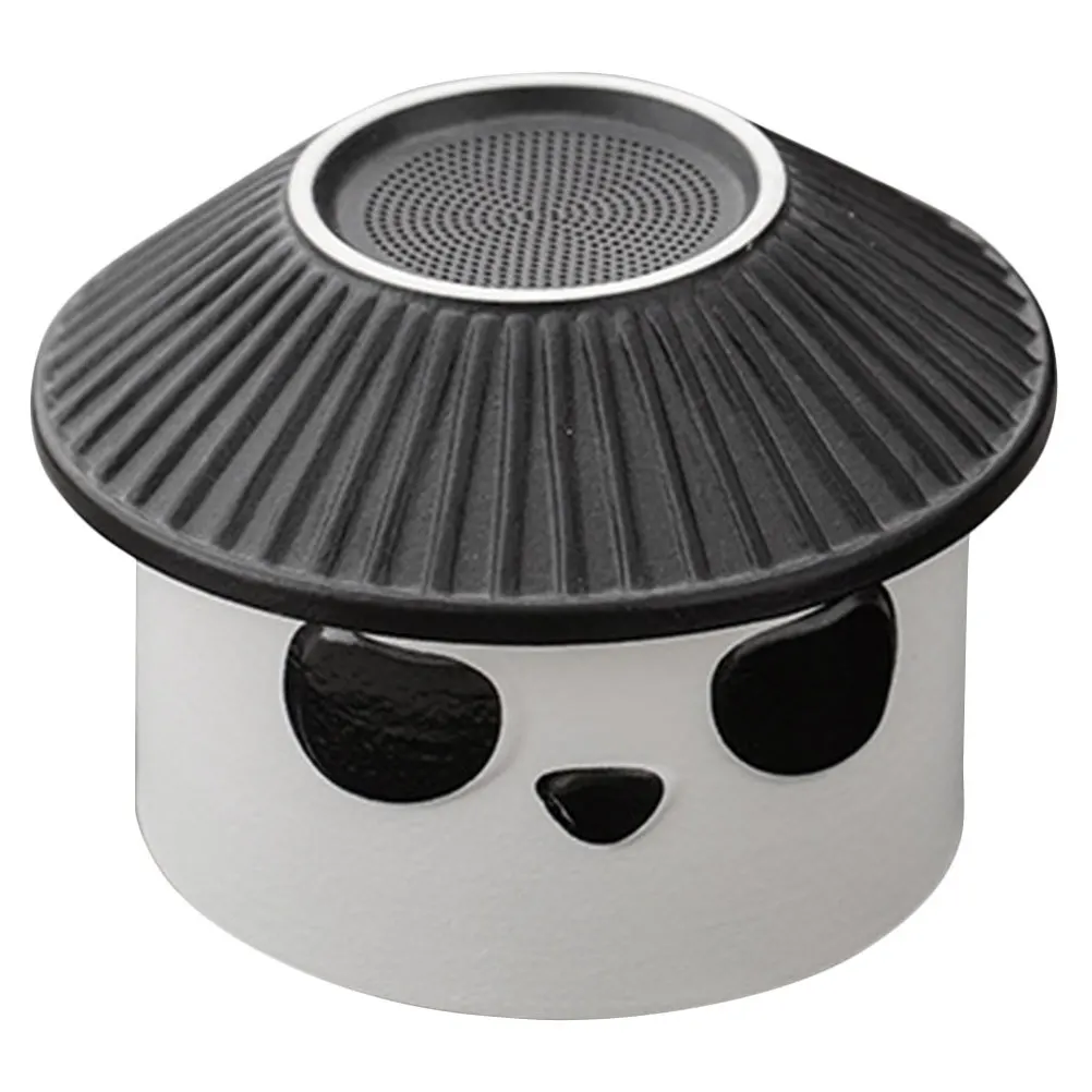 

Tea Strainer Ceramic Panda Design Small Filter Compact Portable Desktop Tea Infuser Fine Mesh Filter for Home Office
