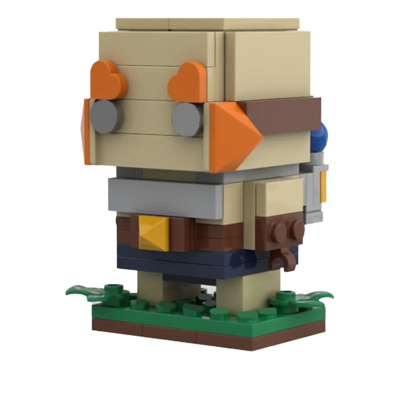 

96 Parts Cute Giant Brickheadz Modular Building Blocks Model For Kids Education DIY Assembly Display Toy Festival Surprise Gifts