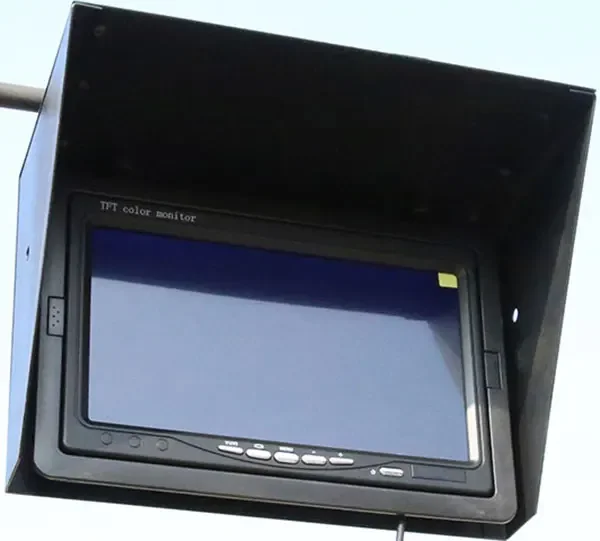 Camera-uitrusting 5,5 m / 18 ft schaar kraancamera met elektrische arm