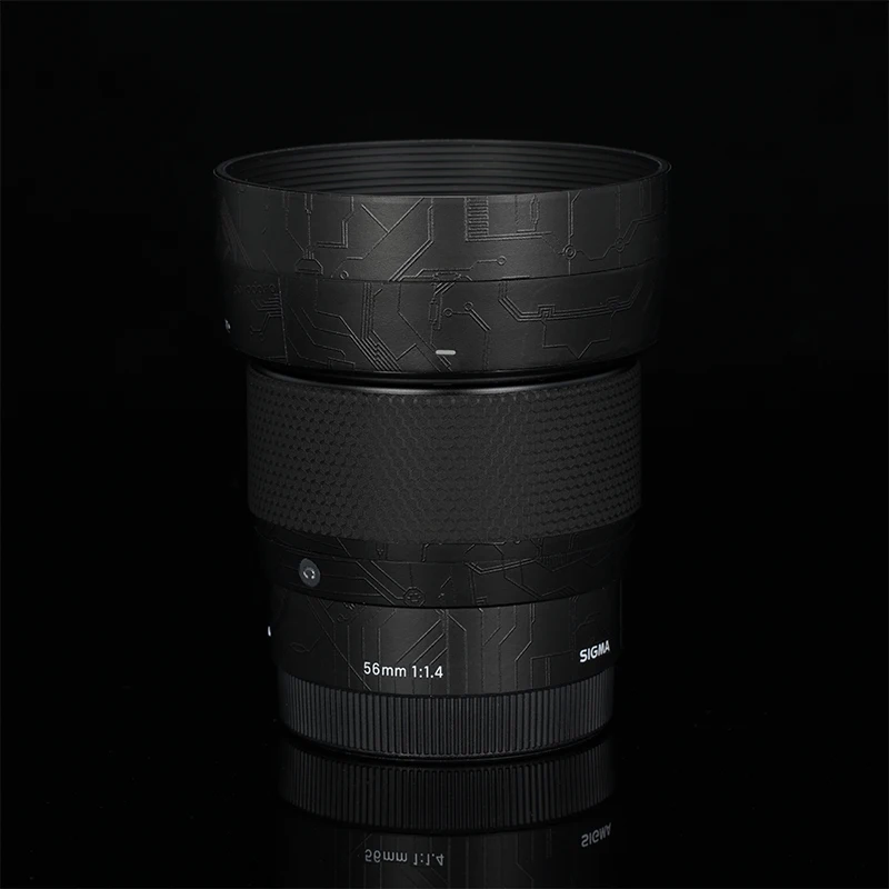 For Sigma 56mm F1.4 DC DN Contemporary Decal Skin Vinyl Wrap Film Camera Lens Protective Sticker 56 1.4 F1.4 For Sony canon lens