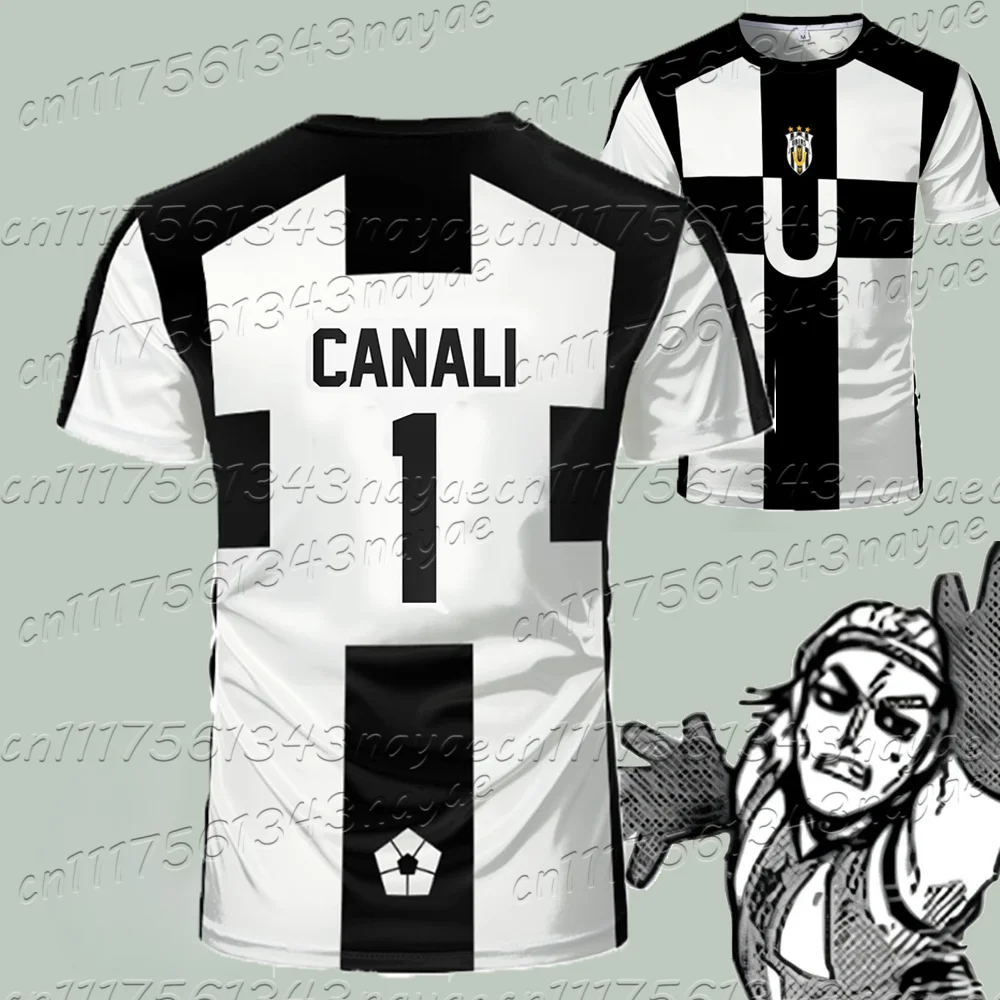 2026 Blue Lock Ubers Trikot Fußball V-Ausschnitt T-Shirts Cosplay Uniformen Barou Aiku Lorenzo T-Shirt Unisex Uber Streetwear Kinder Oberteile – Detail 4