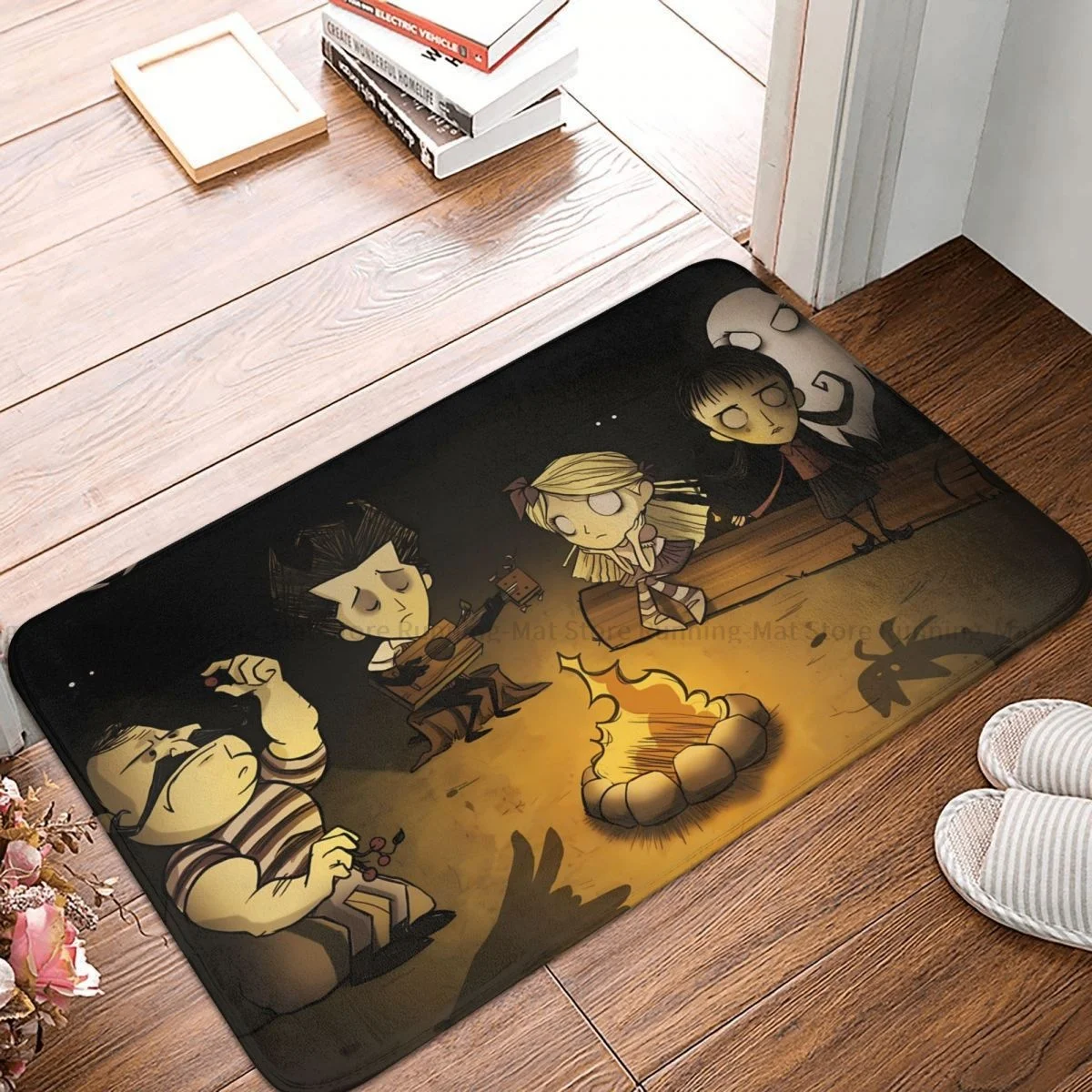 

Don't Starve Wilson Game Bathroom Non-Slip Carpet Together Living Room Mat Welcome Doormat Home Decor Rug