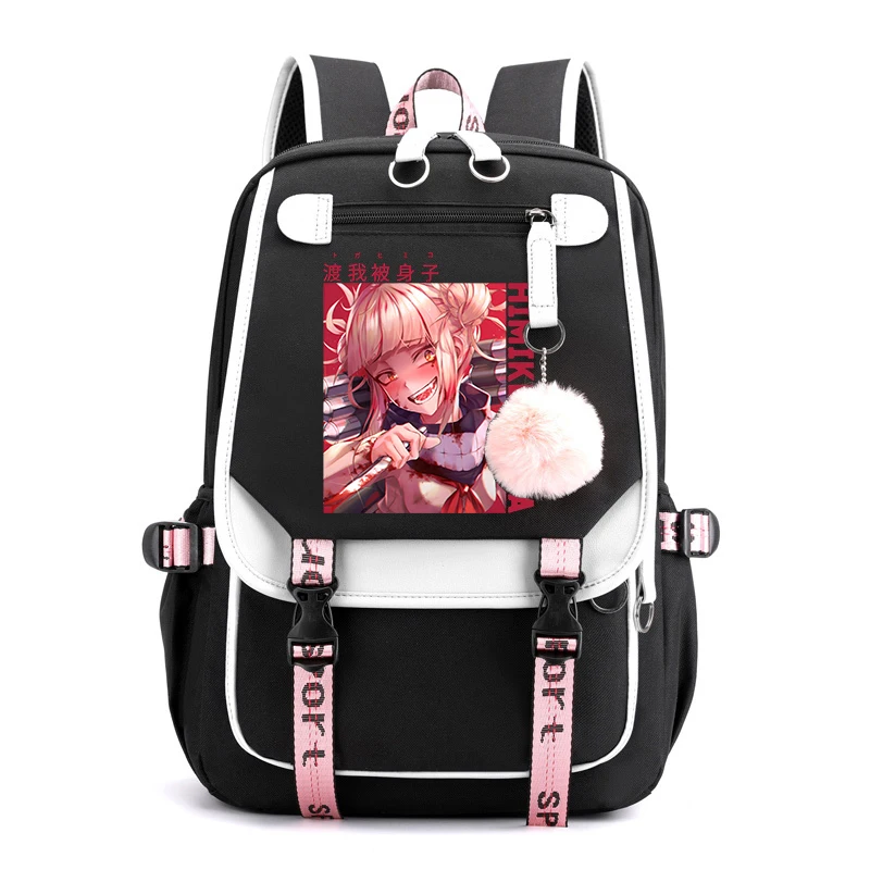 New Anime Himiko Toga Backpack Kids Boy Girl School Bag Cute Bag Women Men Travel Bag Laptop Bag Daily Bag