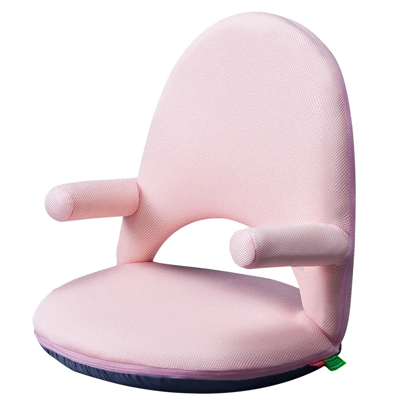 Armrest Recliner Lazy Small Sofa Tatami Folding Bed Backrest Nursing Waist Feeding Chair