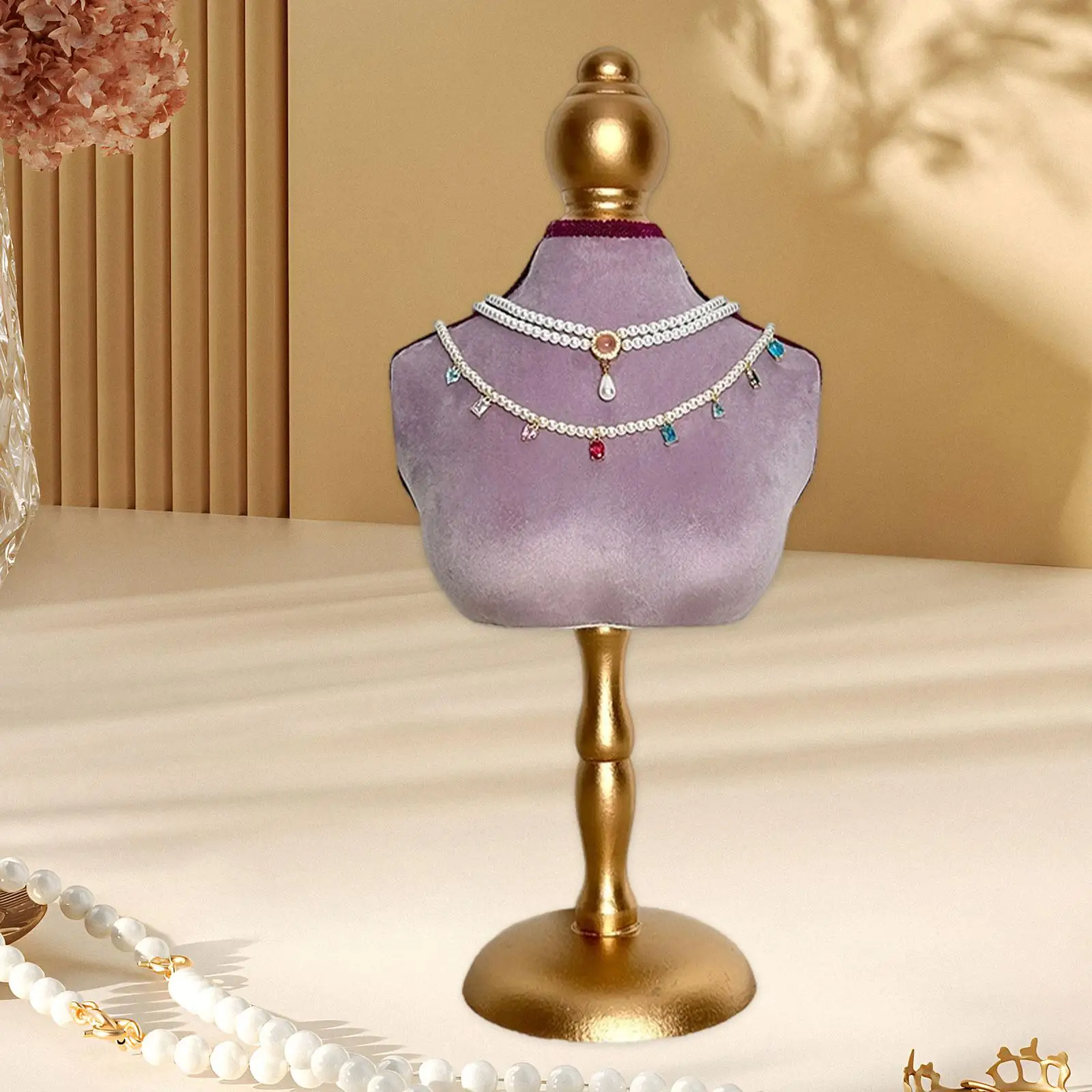 

Подставка для ожерелья с бюстом, ожерелье, манекен, декоративная элегантная подвесная цепочка, держатель для полок, розничные магазины, шоу