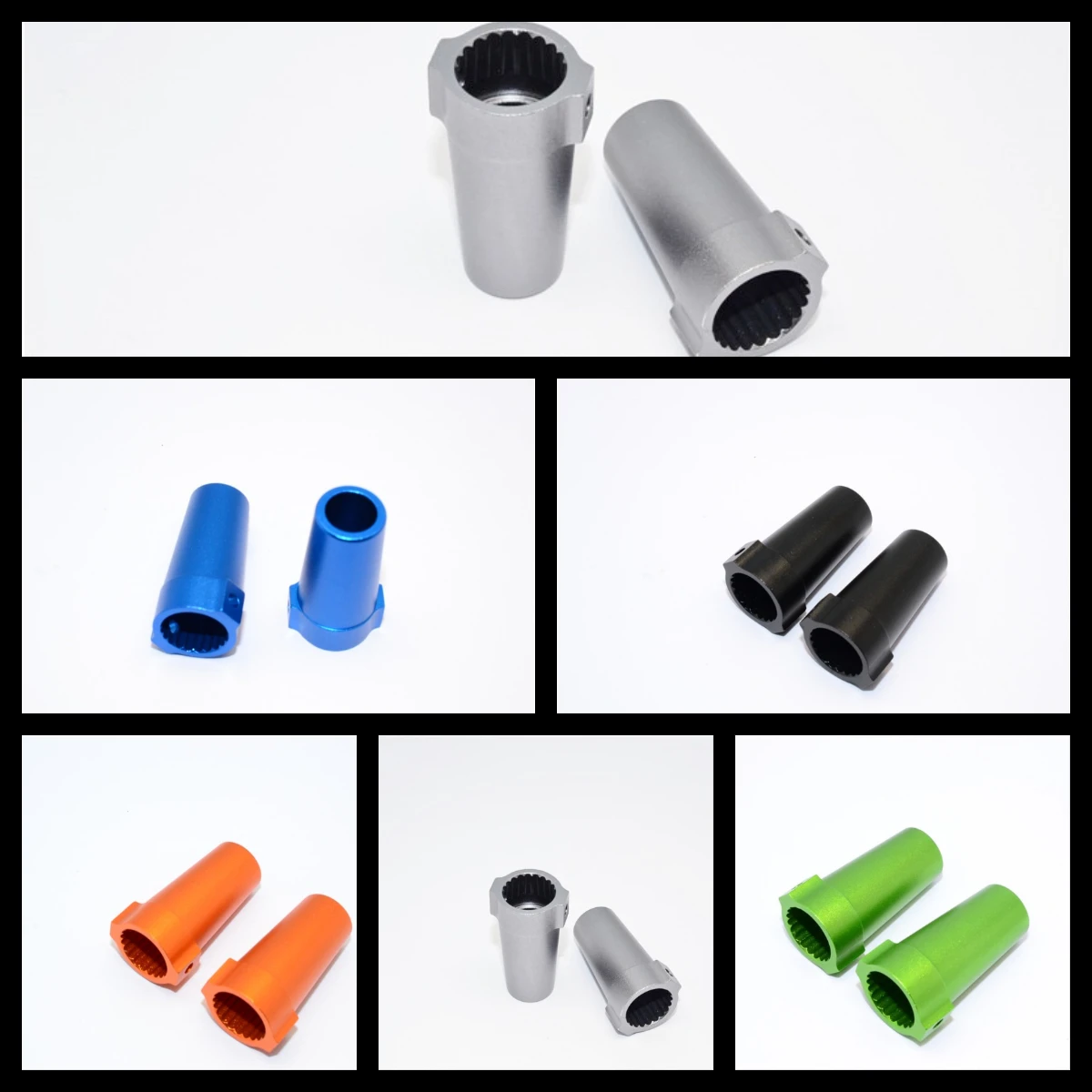 

GPM ALUMINIUM STRAIGHT AXLE ADAPTER For AXIAL YETI Rock Racer