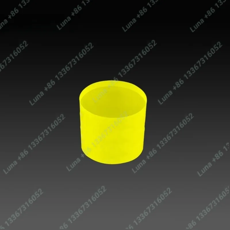 2026 New 25x30mm GAGG(Ce) Scintillation Crystal, High Light Output Scintillator for Radiation Detection Testing Equipment