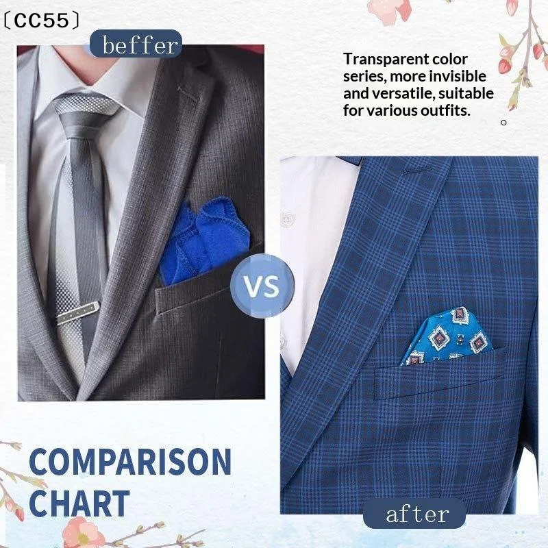 Pocket Square Holder Handkerchief Organizer