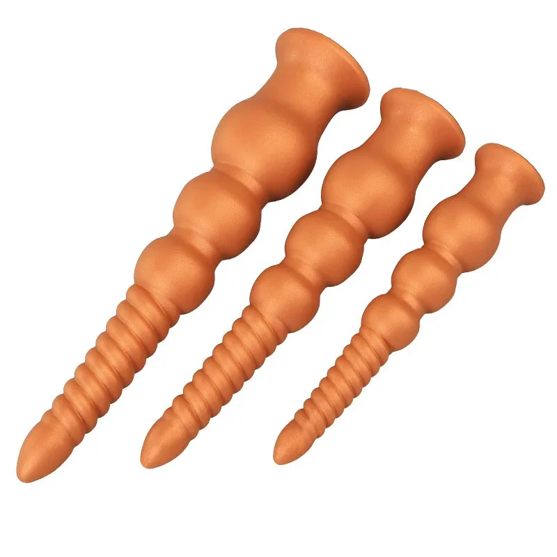 3 Size Choose Silicone Anal Plug Anal Dildo Penetration Butt Plug Sex Toys For Women Men Prostate Massage Anal Beads Sexy Shop_voghion.com