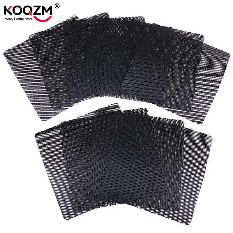 10pcs 120mm Computer PC Case Cooling Fan Magnetic Dust Filter Mesh Net Cover Computer Guard PVC Cooling Fan Antidust Net