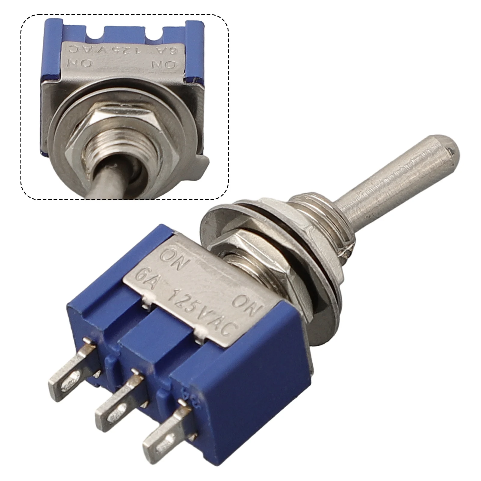 

High Quality Practical Useful Brand New Guitar Switch 2-Way Toggle Replacement Switch 1 PC 2 Way Accessories Bass Building