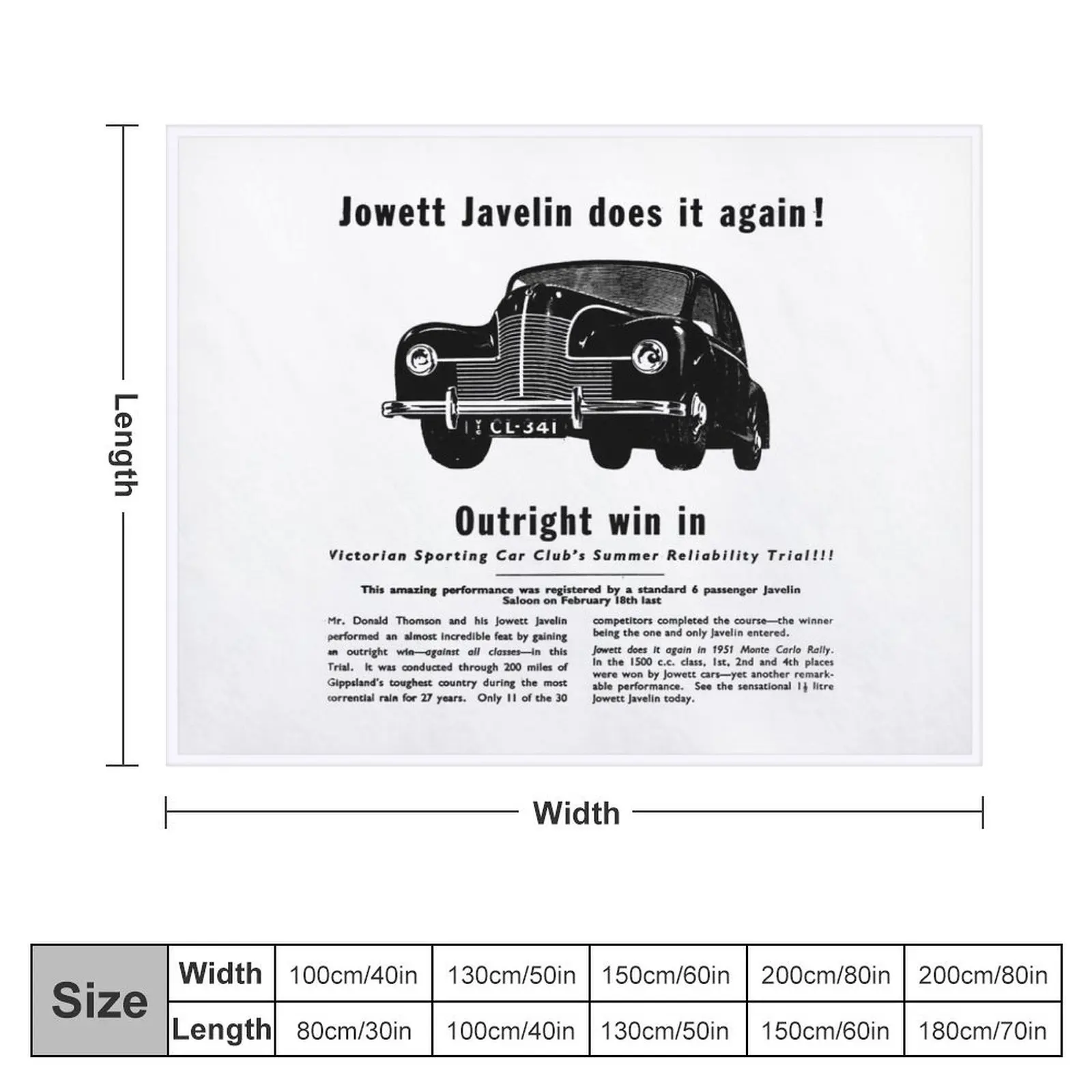 JOWETT JAVELIN Throw Blanket Moving Hair Nap Winter beds Blankets