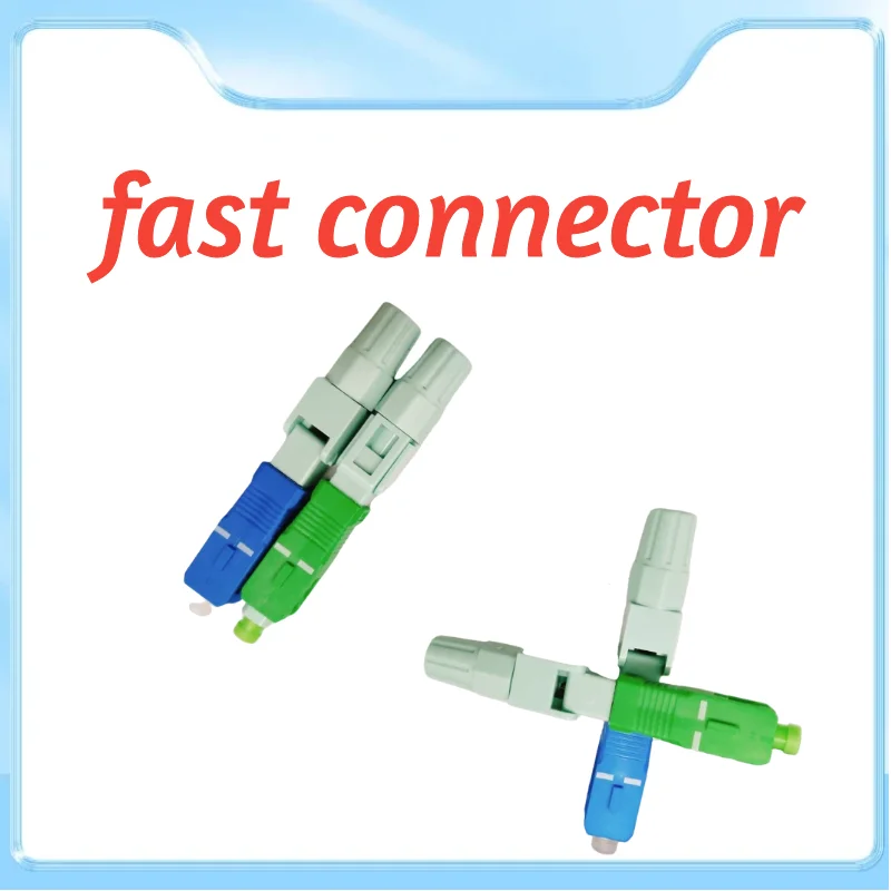 جديد SC APC UPC FTTH أداة الباردة موصل الألياف البصرية موصل أداة SM وضع واحد البصرية موصل سريع