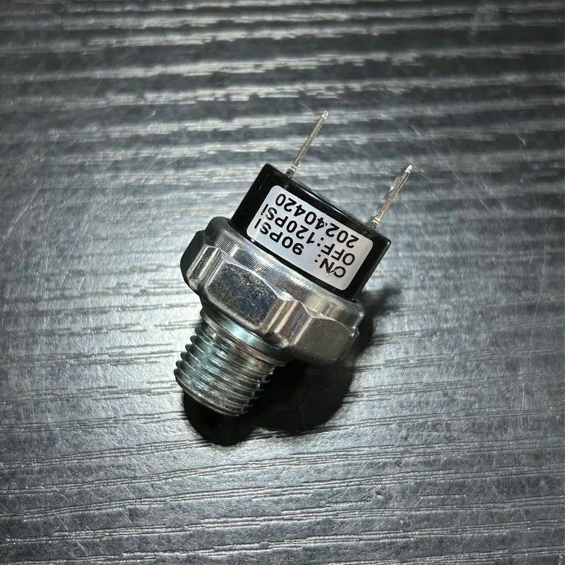 70-100/90-120/110-140PSI مفتاح ضغط ضاغط الهواء 1/4 "NPT ذكر الموضوع 12 فولت/24 فولت للتحكم في مفتاح سبائك الألومنيوم لخزان الهواء #6