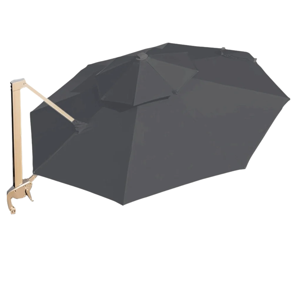 Beverage Shop Round Patio Umbrella High Quality Rainproof Garden Umbrella Strong Aluminum Sun Shade Beach Umbrella Garden