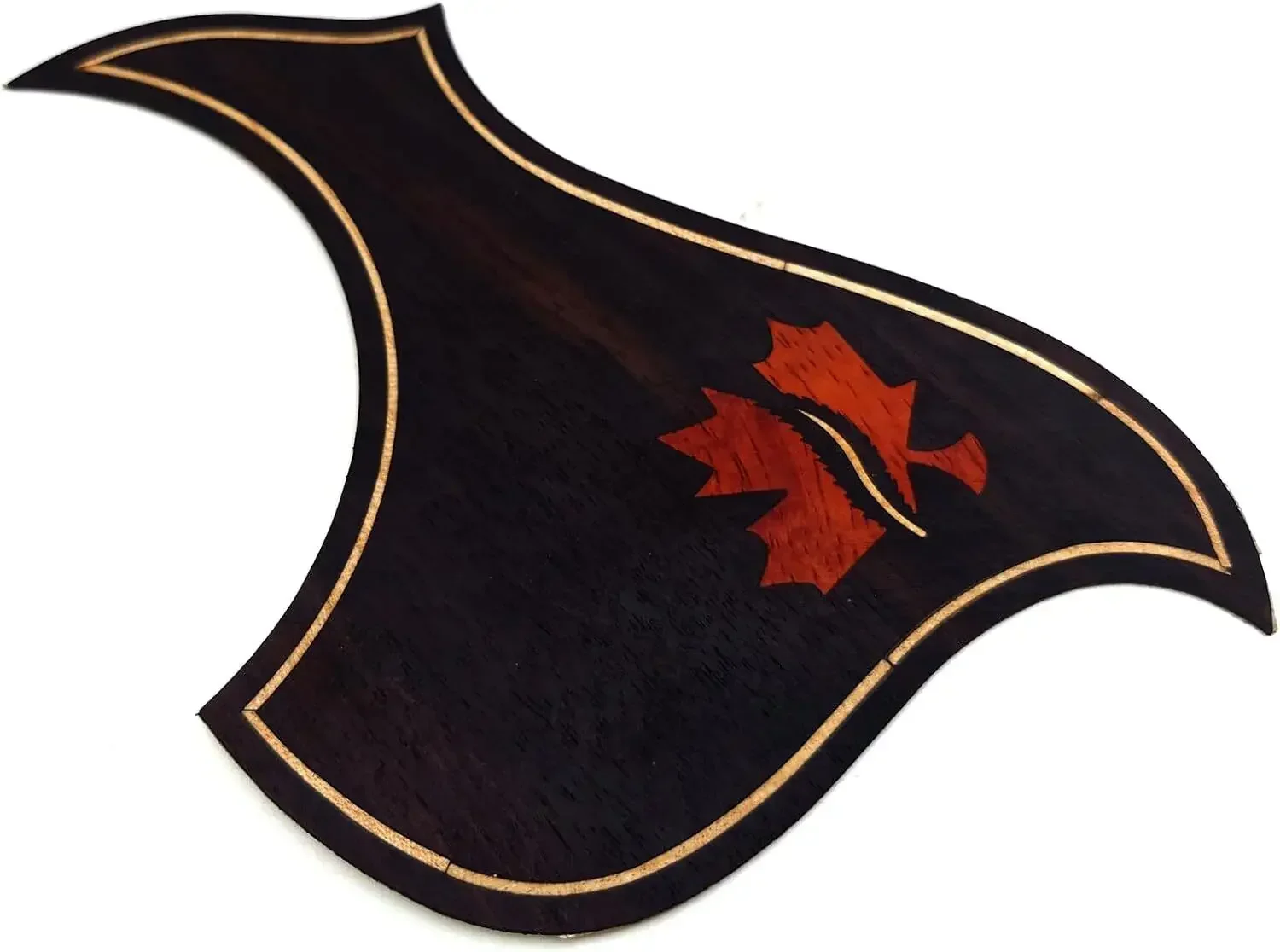 Acoustic Guitar Pickguard Rosewood Self-adhesive for Folk Guitar Scratch Plate